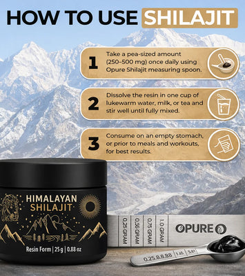 How to use Shilajit